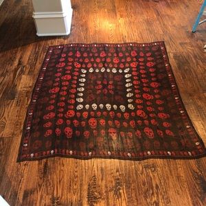 Fabulous Alexander McQueen silk scarf/shawl.